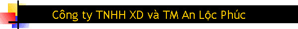 C�ng ty TNHH XD v� TM An Lộc Ph�c